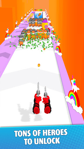 Superhero Hand Run Superhero Hand Run