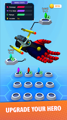 Superhero Hand Run Superhero Hand Run