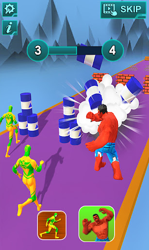 Super Qəhrəman Vuruş Yarışı Super Qəhrəman Vuruş Yarışı